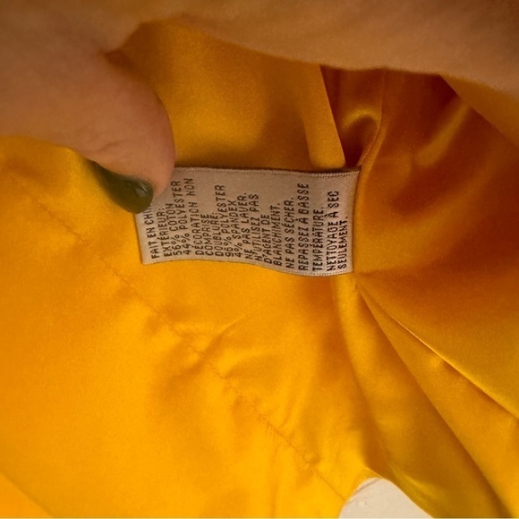 Bianca Nygard yellow dress and jacket suit - Picture 14 of 16